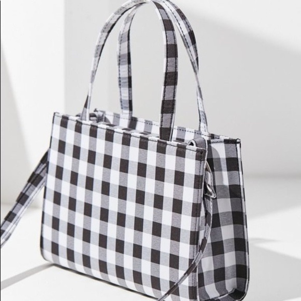 UO Gingham Handbag